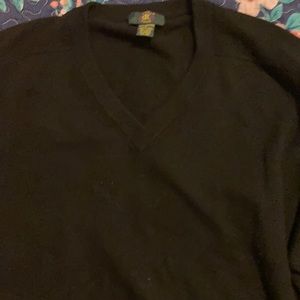 Black long sleeve sweater